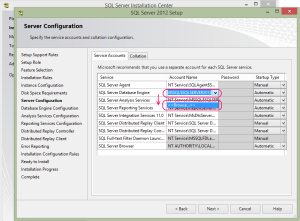 SQL 2012 or SQL 2014 installation step 13.2